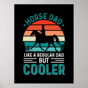 Póster Horse Dad