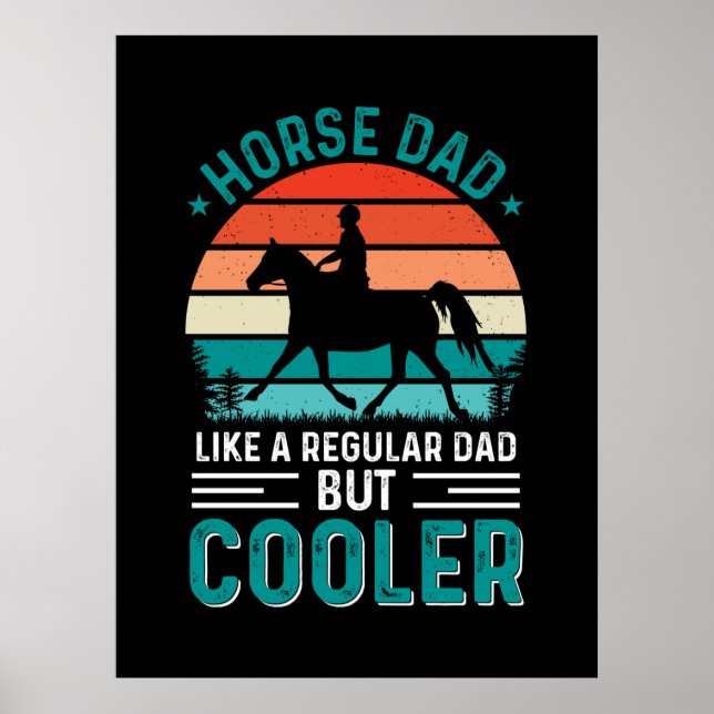 Póster Horse Dad (Frente)