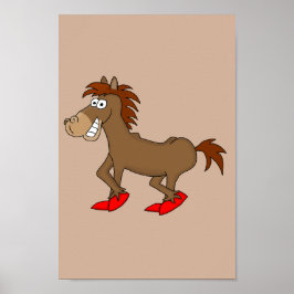 Póster Horse design stationery set