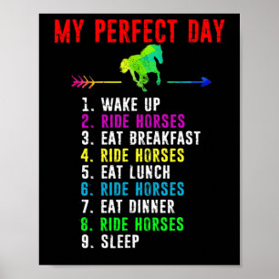 Póster Horse Lover Shirk Horseck Riding Horse Lover Regal