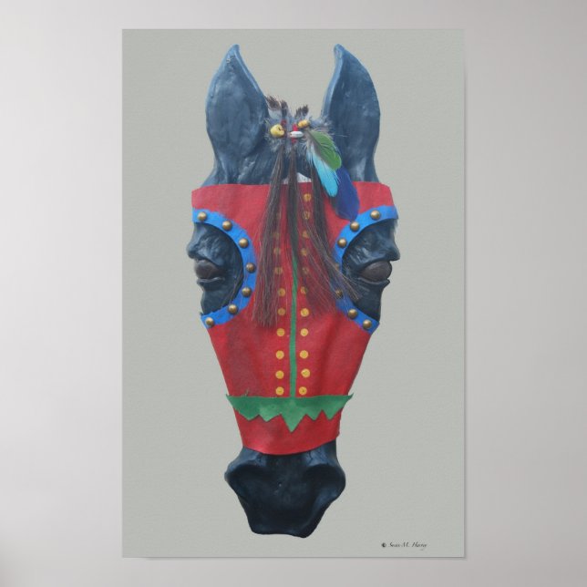 Póster Horse Mask 1 (Frente)