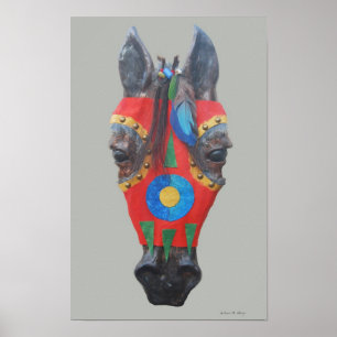 Póster Horse Mask 3