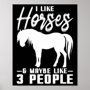 Póster Horse Rider Horseback Riding Gige Horse