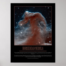 Póster HORSEHEAD NEBULA - Hubble