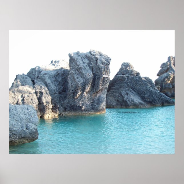 Póster Horseshoe Beach Bermuda (Frente)