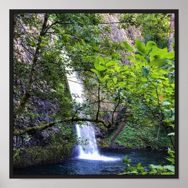 Póster Horsetail Falls, OR (Frente)