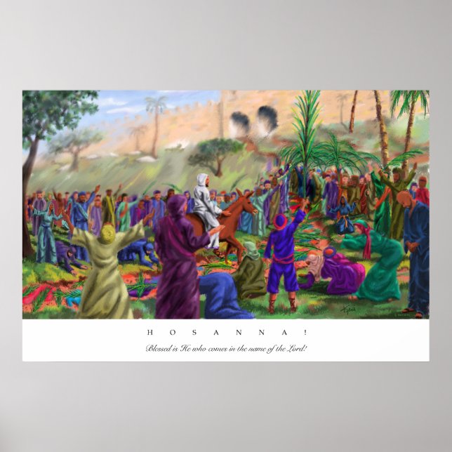 Póster Hosanna (Frente)