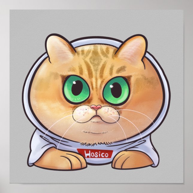 Póster Hosico Personalizado (Frente)