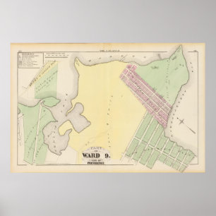 Póster Hospital de la sífilis de la ensenada de Corliss