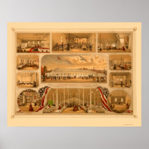 Póster Hospital de Voluntarios Ciudadanos por P.S. Duval 