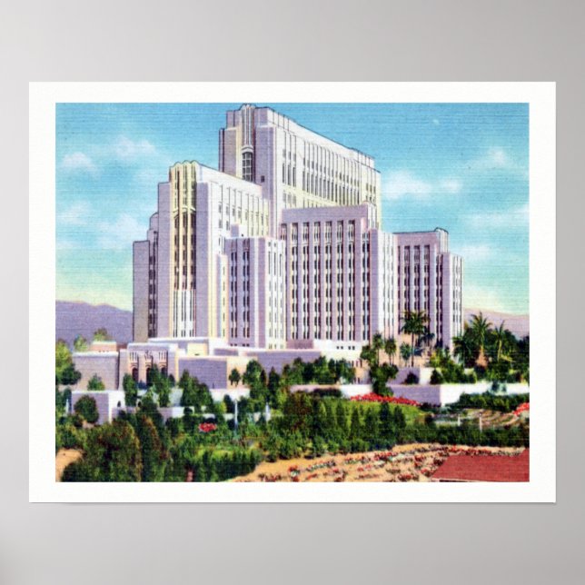 Póster Hospital General del Condado de LA v.2 (Frente)