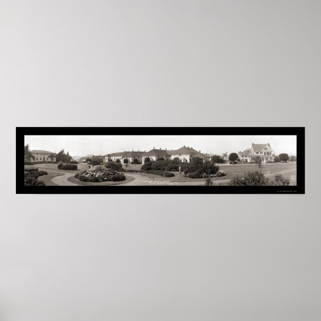 Póster Hospital Letterman San Francisco Foto 1920 (Frente)