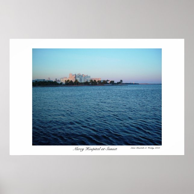 Póster Hospital Mercy en Sunset (Frente)
