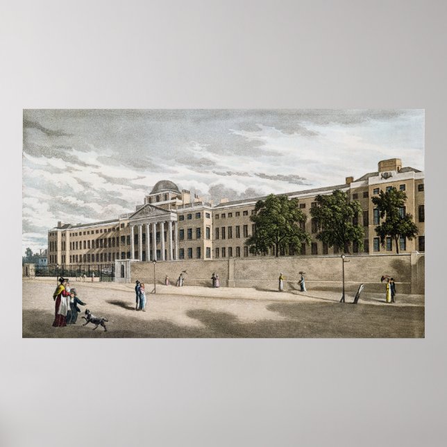 Póster Hospital New Bethlem, Campos de San Jorge (Frente)