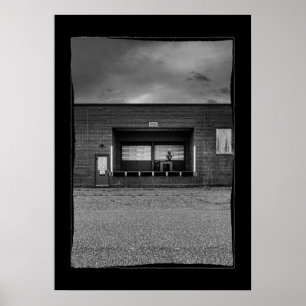 Póster Hospital Psiquiátrico Lakehead No. 2 con frontera