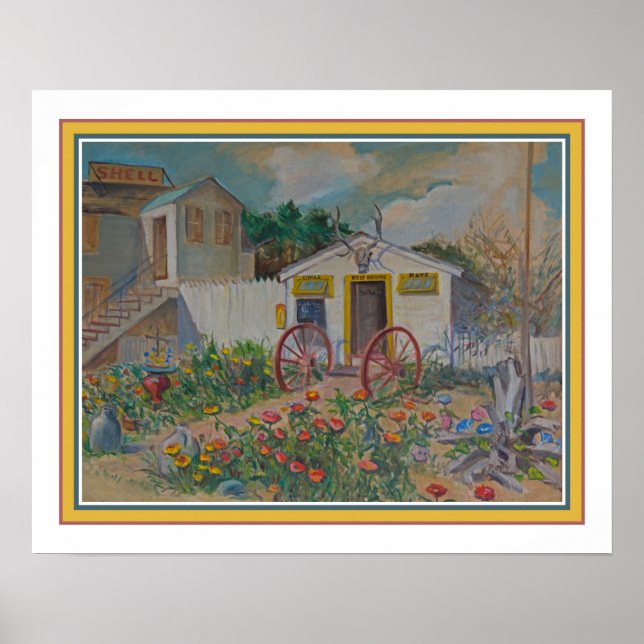 Póster Hospitalidad de Truro por Josephine Hopper (Frente)