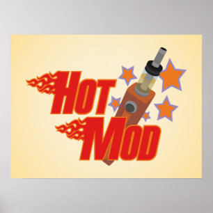 Póster Hot Mod