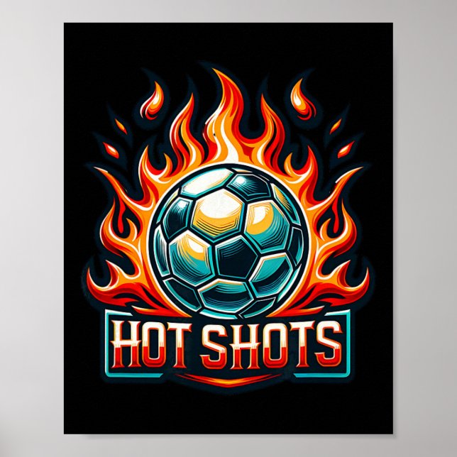 Póster Hot Shots Soccer Team  (Frente)