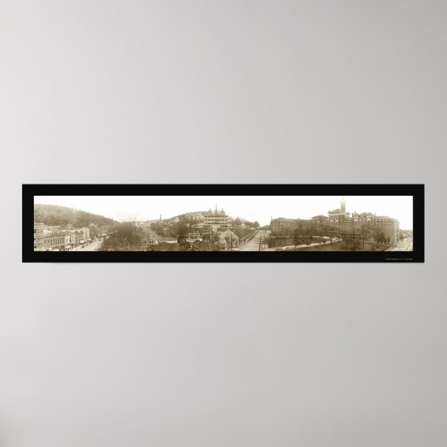 Póster Hot Springs, AR Photo 1910 (Frente)