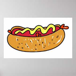 Póster Hotdog