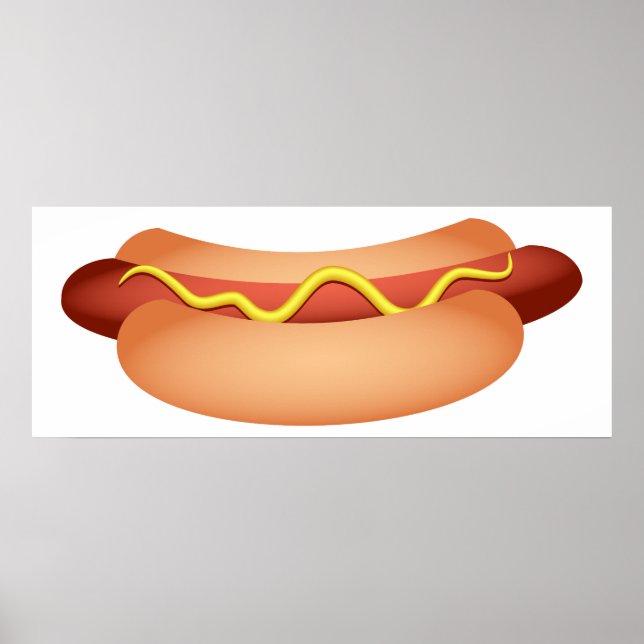 Póster Hotdog (Frente)
