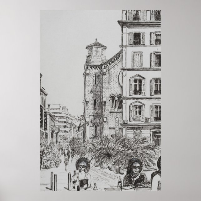 Póster Hotel 5 y Notre Dame Cannes 2014 (Frente)