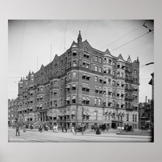 Póster Hotel Brunswick (Frente)