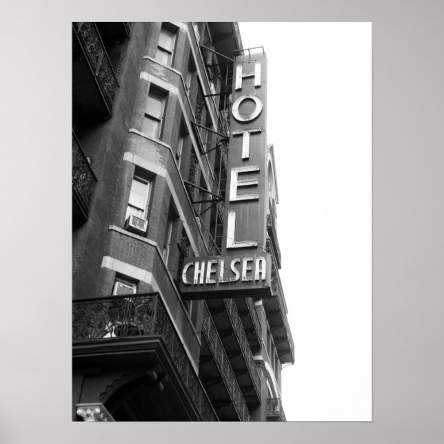 Póster Hotel Chelsea (Frente)