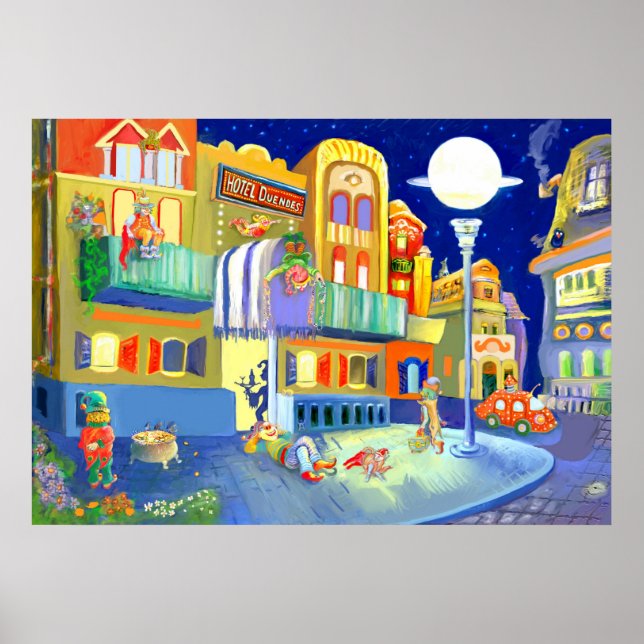 Póster ***Hotel Colosal Goblins**** (Frente)