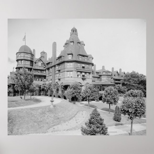 Póster Hotel con Parque de Batería (Frente)