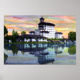Póster Hotel de Colorado Springs Colorado Broadmoor