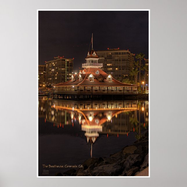 Póster Hotel Del Boathouse (Frente)