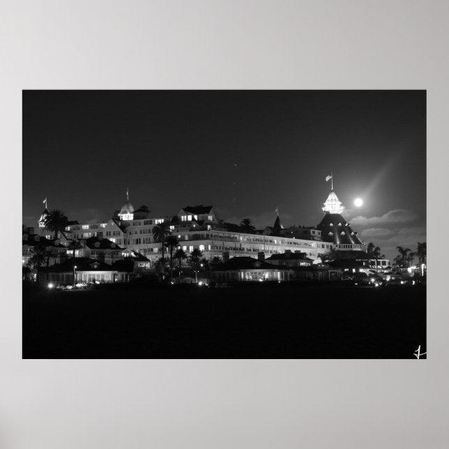 Póster Hotel Del Coronado (Frente)