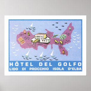 Póster Hotel Del Golfo