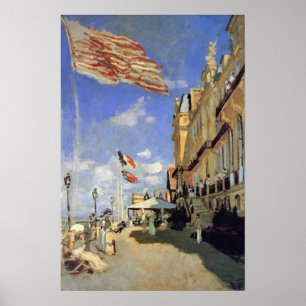 Póster Hotel des Roches Noires, Trouville por Claude Mone
