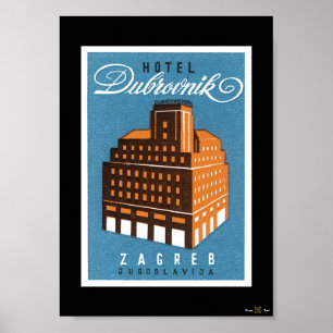 PÓSTER HOTEL DUBROVNIK