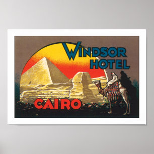 Póster Hotel El Cairo de Windsor