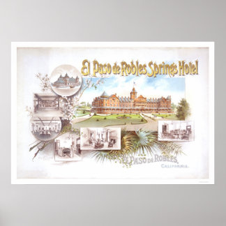 Póster Hotel El Paso de Robles Springs