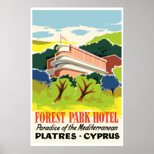 Póster Hotel Forest Park (Platres - Chipre)