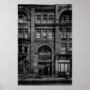 Póster Hotel Gladstone No 3 Versión de película antigua