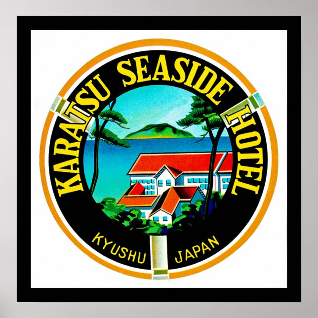 Póster Hotel Karatsu Seaside (Frente)
