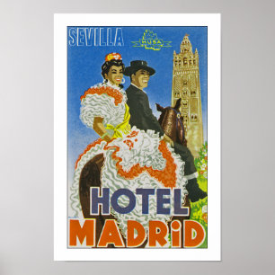 Póster Hotel Madrid