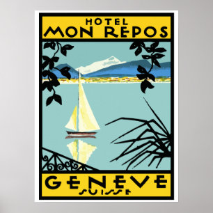 Póster Hotel Mi Descanso (Geneva - Switzerland)