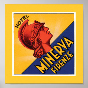 Póster Hotel Minerva Firenze