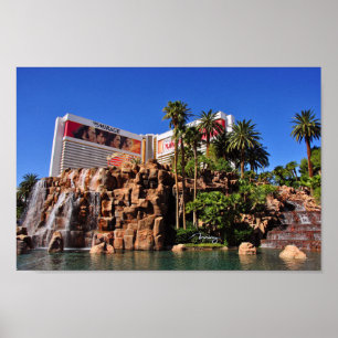 Póster Hotel Mirage Las Vegas Estados Unidos de América