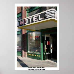 Póster Hotel Morris, Reno, Nevada