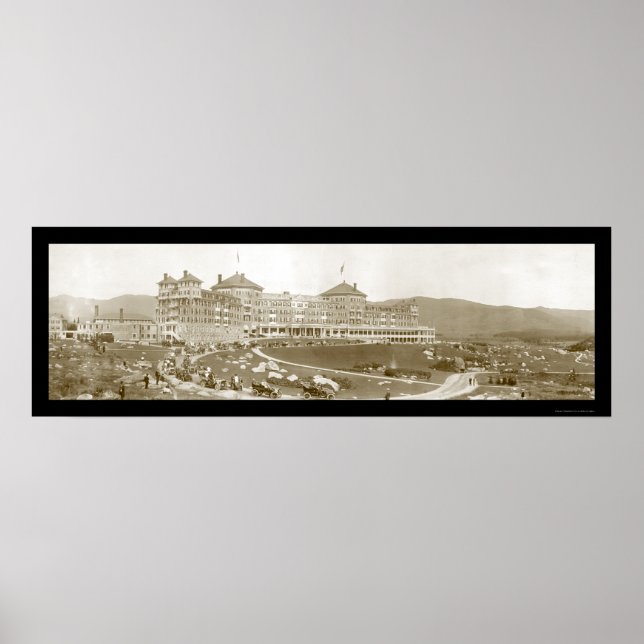 Póster Hotel Mount Washington Foto 1905 (Frente)