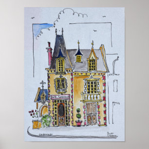 Póster Hotel Normandy   Cobourg, Francia