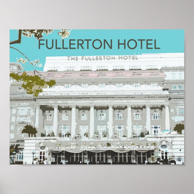 Póster Hotel Poster Fullerton (Frente)