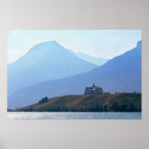Póster Hotel Prince of Wales Parque Nacional Waterton Lak